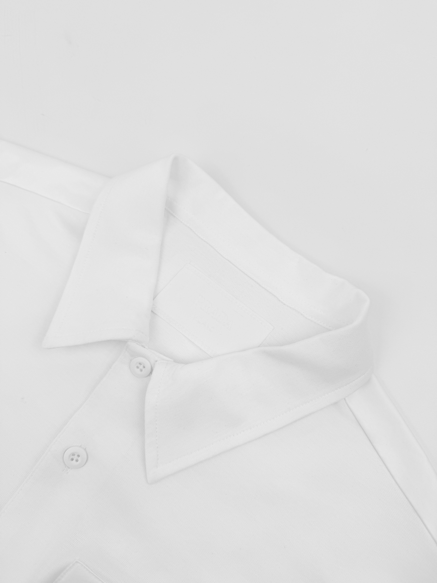 Prada 三角标口袋Polo衫