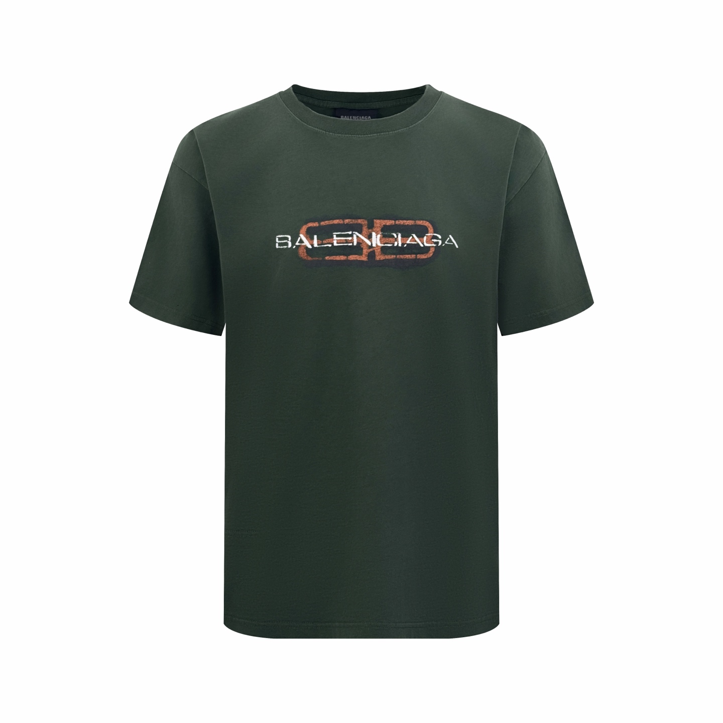 P110 Camiseta Balenciaga BB icon estampada Tejido de punto liso denso personalizado, calidad excepcional, cómodo y suav…