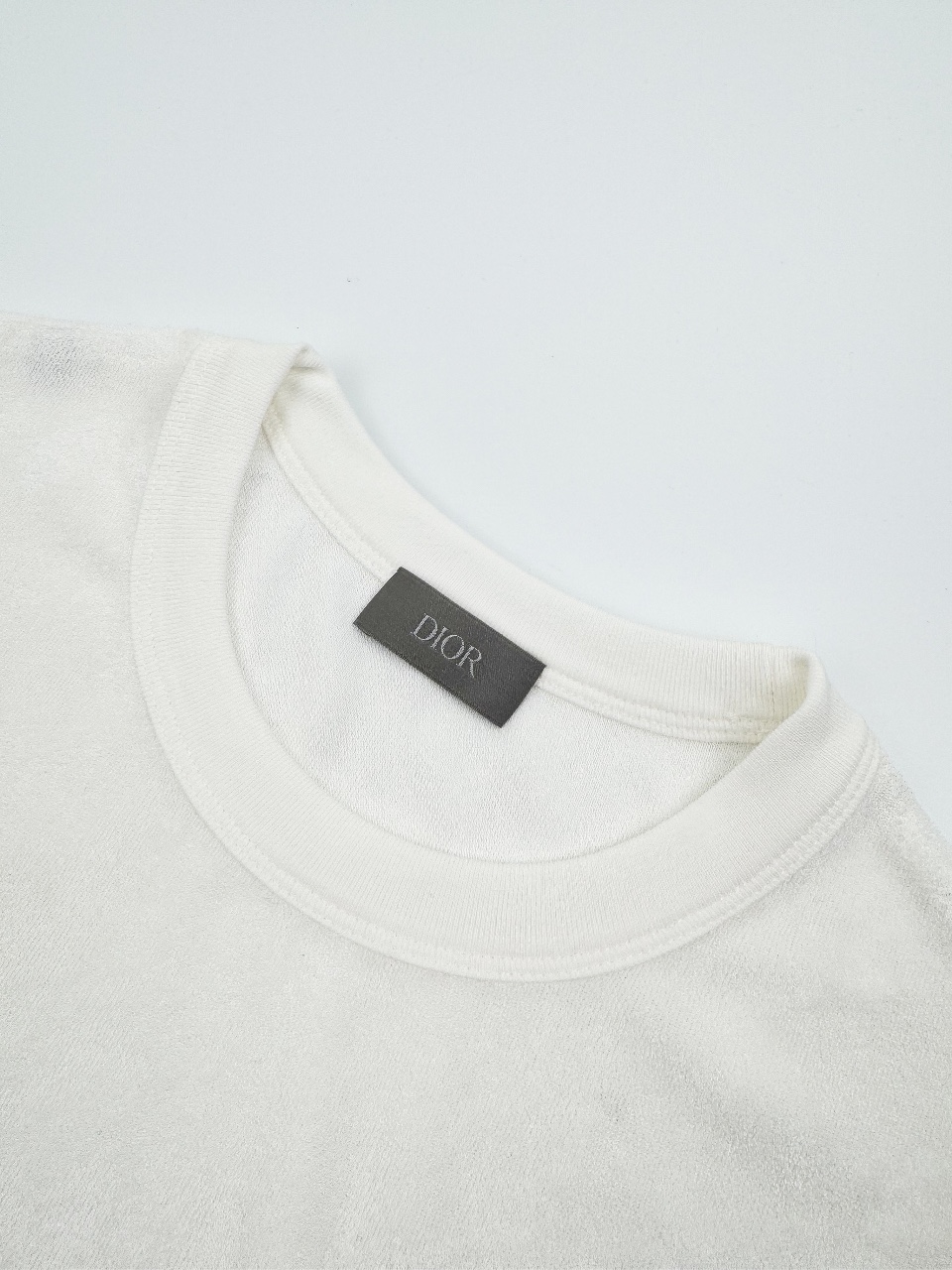Dior Dior 刺绣毛圈短袖