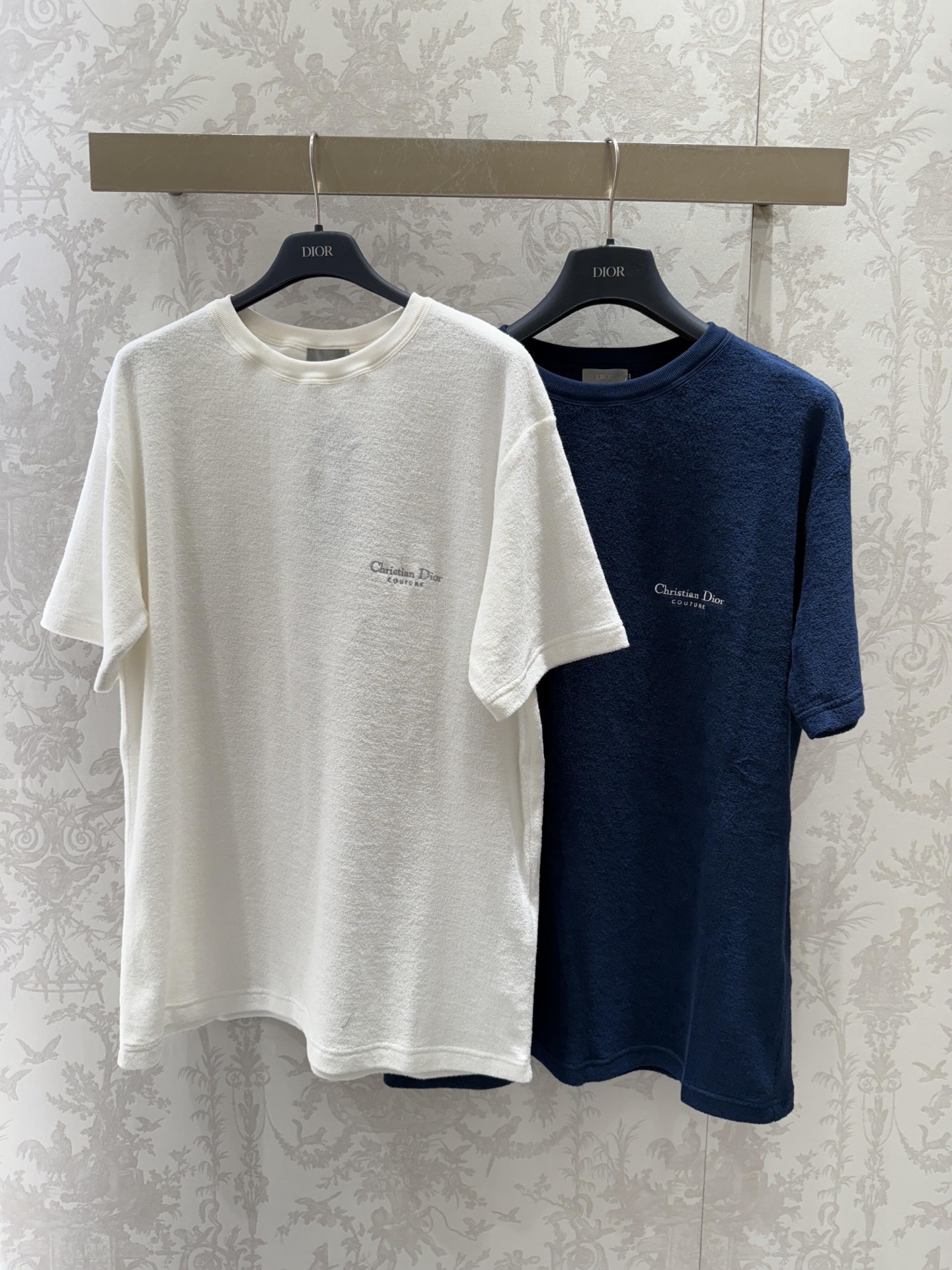 Dior men . Dior embroidered terry short sleeves — photo 2