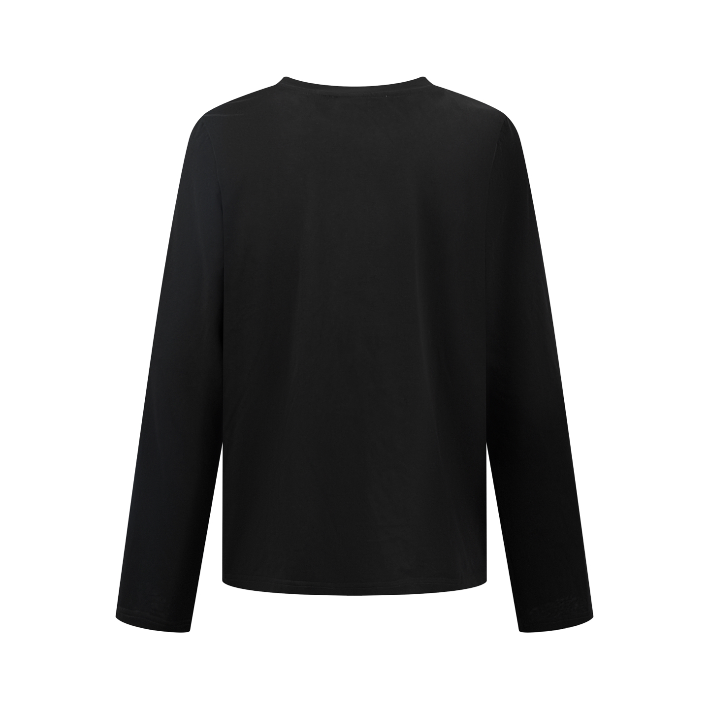 Acne Studios 定制云绒爽滑雪感棉 垂感爽滑 细腻透气 一抹曜石黑悄然绽放 松弛疏离 奢感自生 Acne Studios 1996徽标图案点缀于胸前 字母笔触的深浅不均 宛如岁月镌刻的印记 加以喷绘做旧的不完美感为升华 形成柔与刚的视觉碰撞 无需多言 设计自会说话 让衣服成为穿者个性的延伸