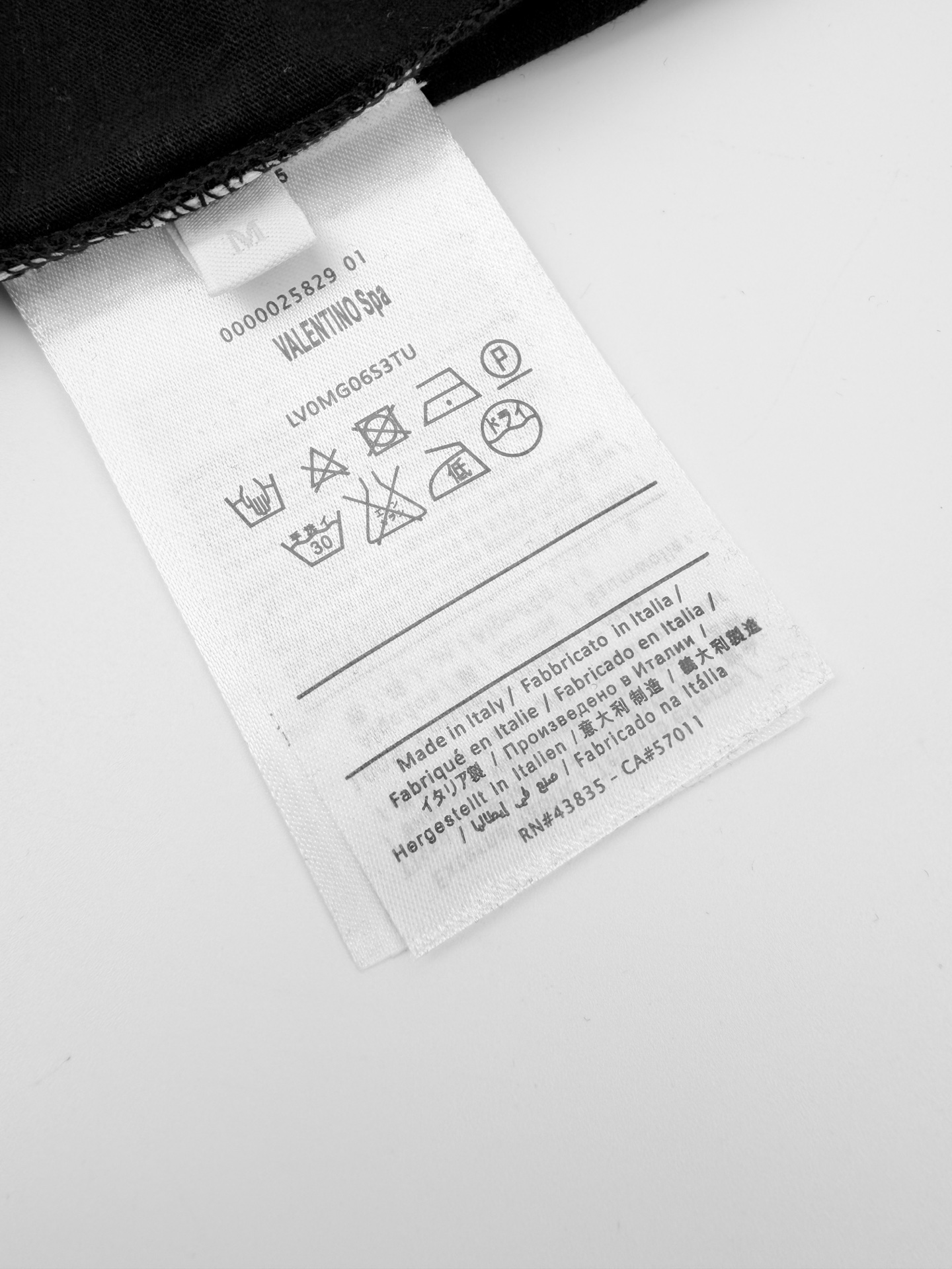 Valentino 辅料： 定制1:1 VALENTINO 商标
