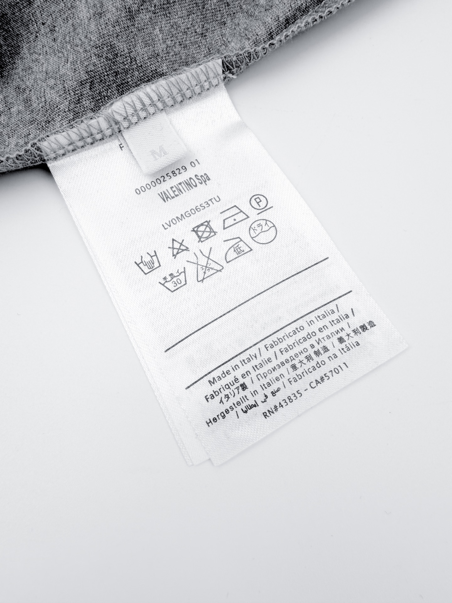 Valentino 辅料： 定制1:1 VALENTINO 商标