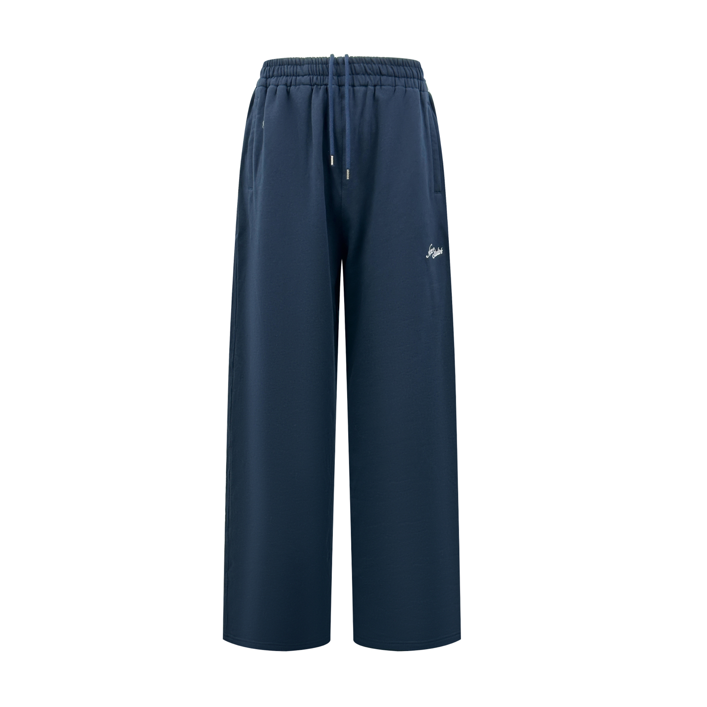 Acne Studios 刺绣长裤 定制森雾云絮磨毛抓绒 垂坠有型 柔糯亲肤 取色森雾墨绿 凝萃北欧深林幽谧暮色 复古沉