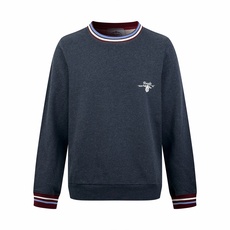 女装👚Prada 徽标条纹卫衣 定制定染花纱宝蓝棉感卫衣针织料以及复古撞色段染罗纹针织,色泽自然,软糯挺括。一袭朦胧花纱 女装👚Prada 徽标条纹卫衣 定制定染花纱宝蓝棉感卫衣针织料以及复古撞色段染罗纹针织,色泽自然,软糯挺括。一袭朦胧花纱
