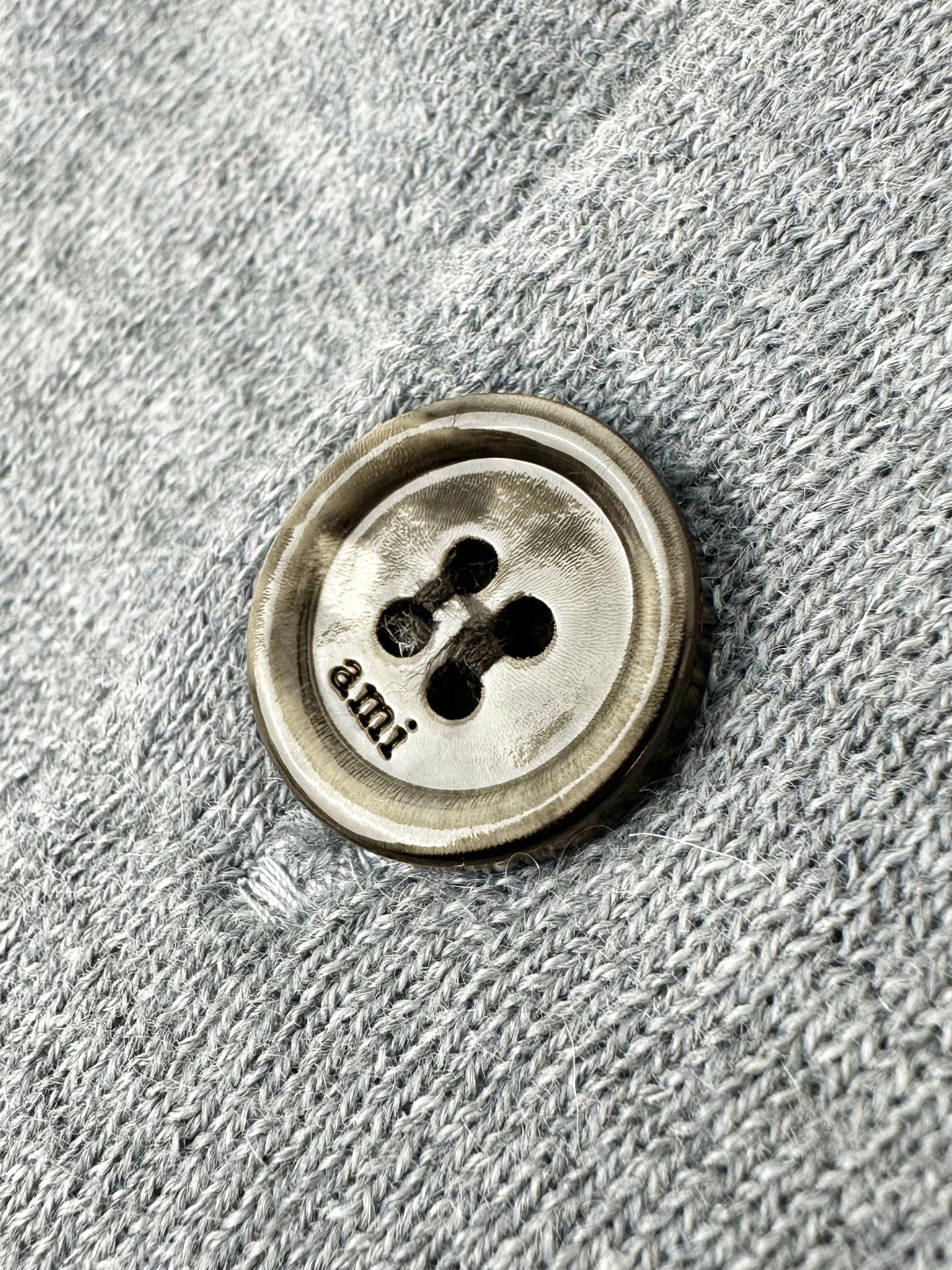 아미 남성 가디건 155414 AMI Cardigan 상세 이미지 4