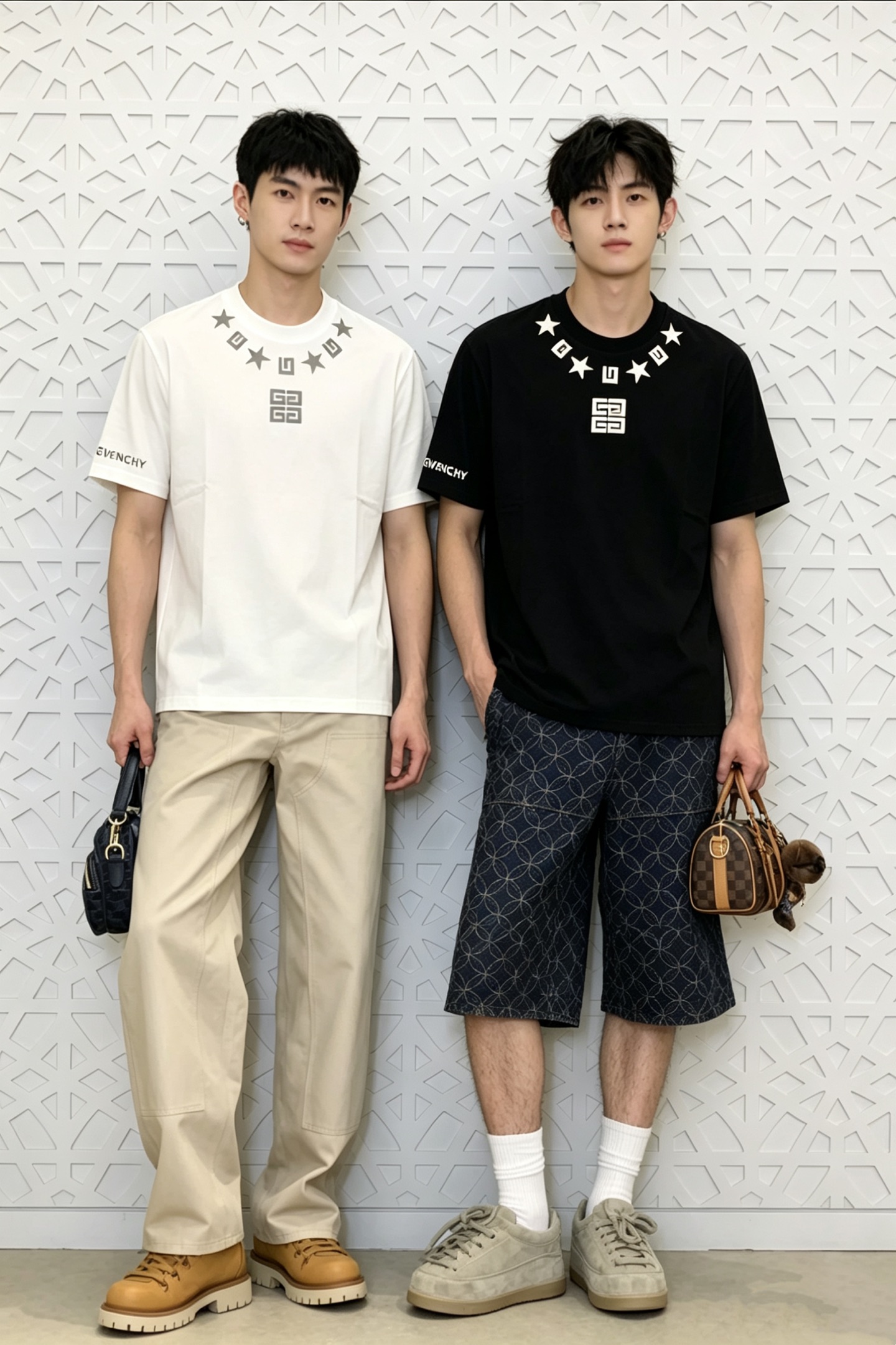 NO:915615,GVC/Givenchy 2026 spring and summer new products, complete with three labels, round neck pure cotton short-sleeved T-shirt, counter size M-XXXL 175/140, recommended L,,givenchy,T-shirt,tees,t-shirt,19860909GVC /纪梵希 2026春夏新品 三标齐全 圆领纯棉短袖T恤 专柜码数M-XXXL 175/140建议L,,givenchy,T-shirt,tees，t-shirt,,Men's clothing