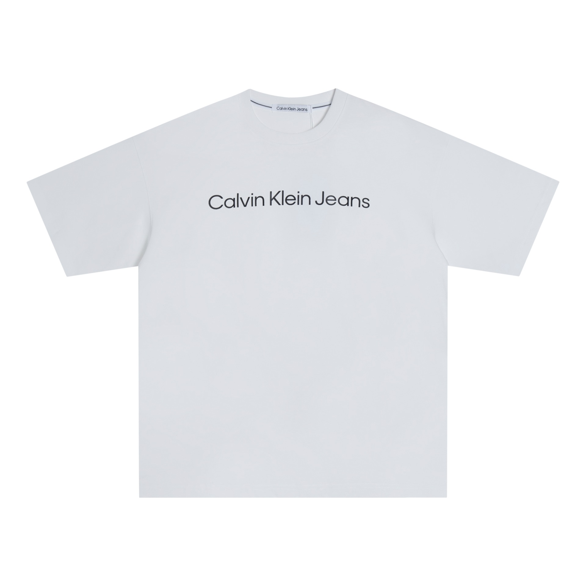Calvin klein 26ss CK logo 短袖 CKass*春夏款 字母印花个性logo 270G 双纱纯棉面料 短袖T恤