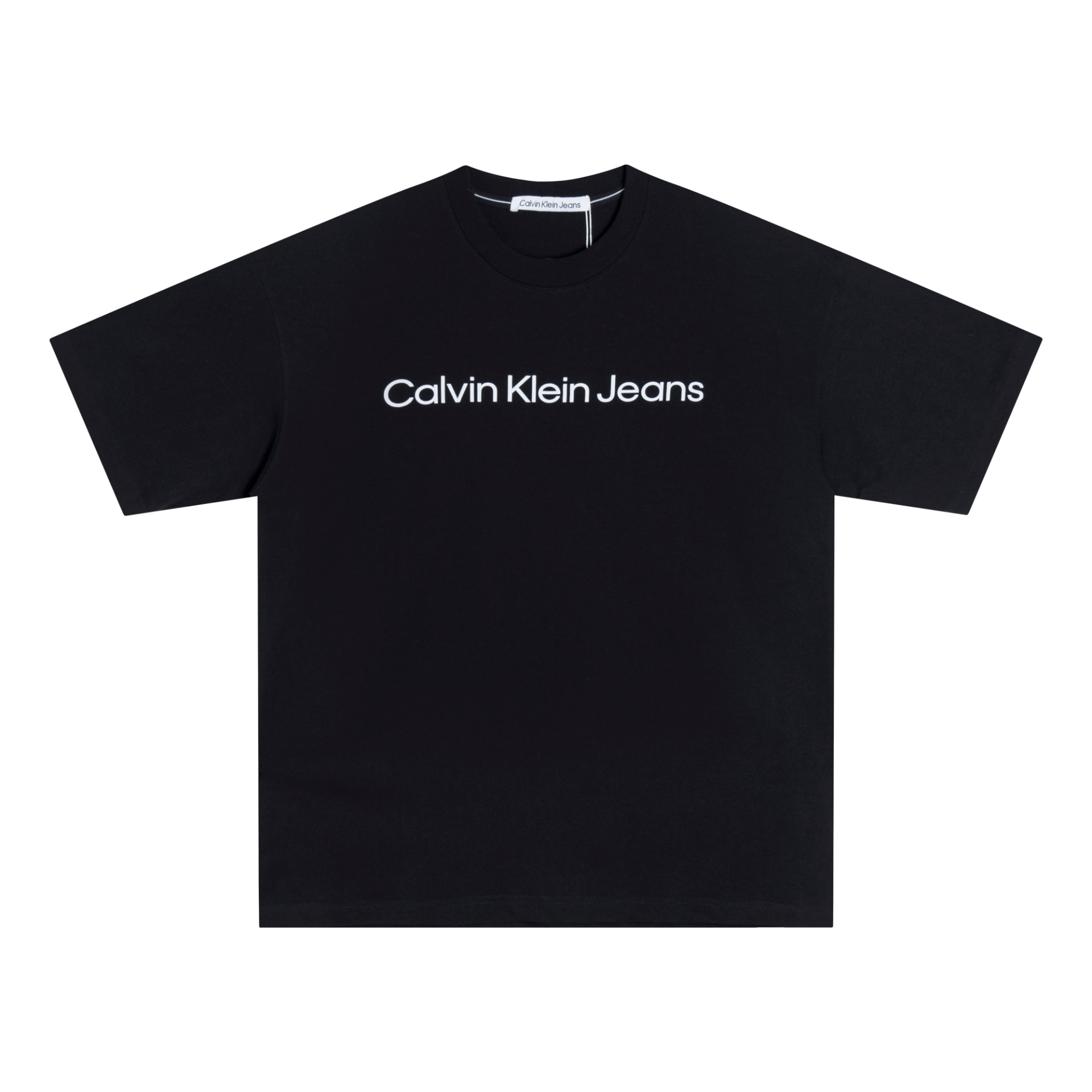 Calvin klein 26ss CK logo 短袖 CKass*春夏款 字母印花个性logo 270G 双纱纯棉面料 短袖T恤