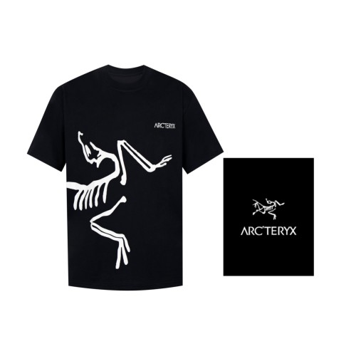 Arc'teryx 2024FW Short Sleeve T-Shirt Bird Logo Print High-End Heavyweight 1 Arc'teryx 2024FW Short Sleeve T-Shirt Bird Logo Print High-End Heavyweight