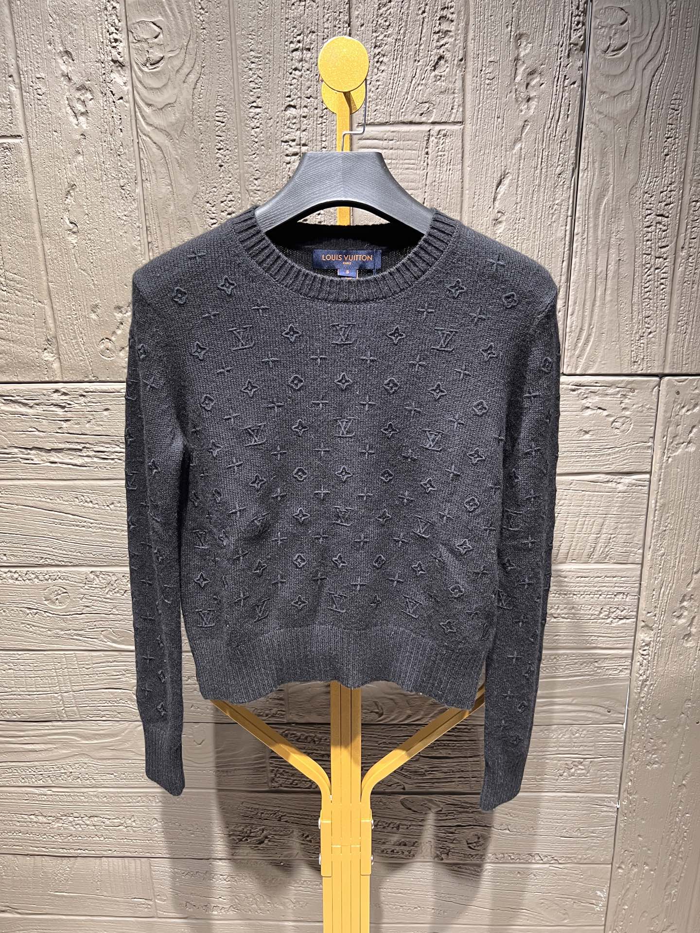Louis Vuitton 25SS 3D Monogram Cashmere Knit Pullover Sweater