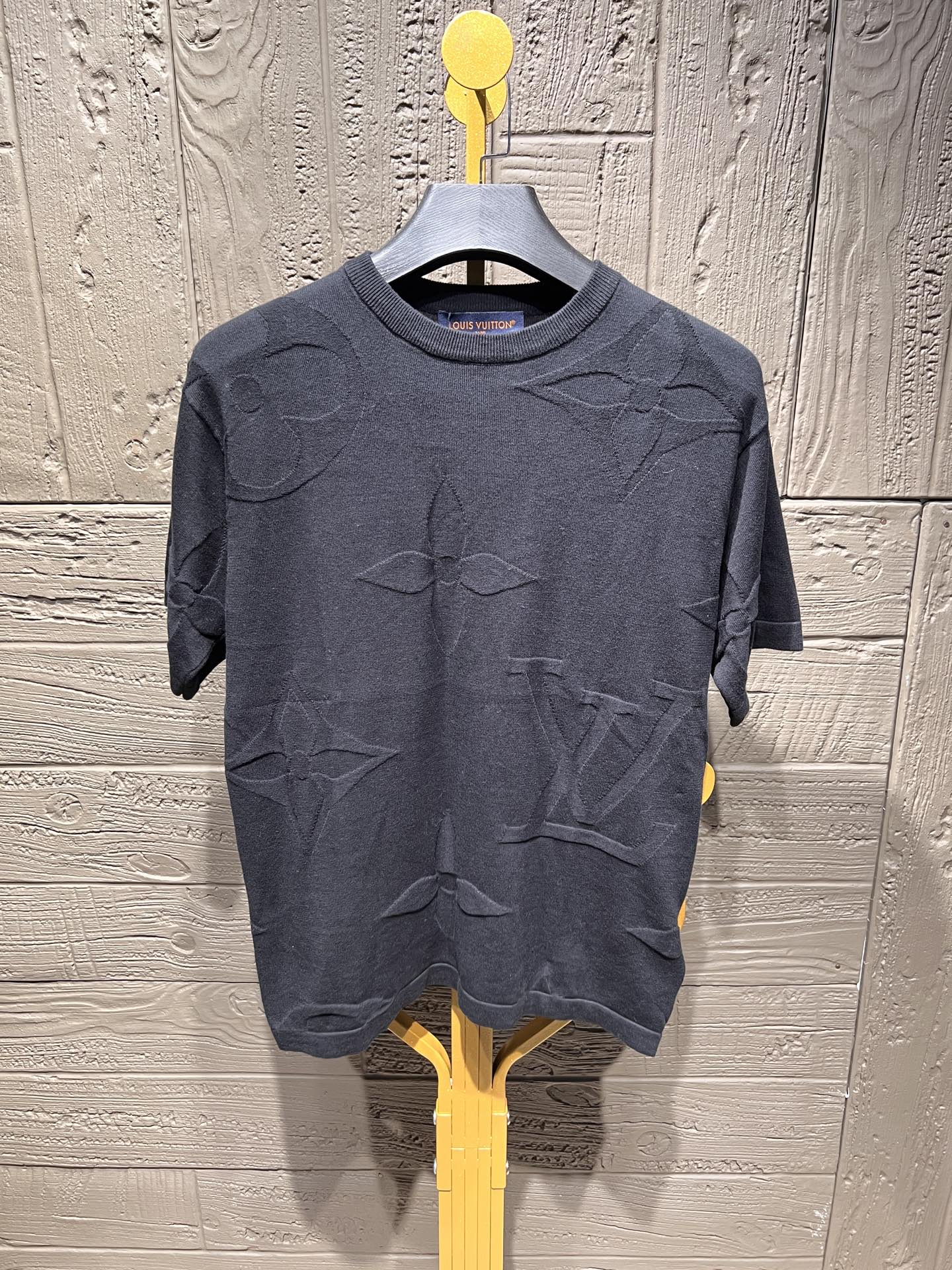 Louis Vuitton Men's 24SS Monogram Macro Cotton T-Shirt