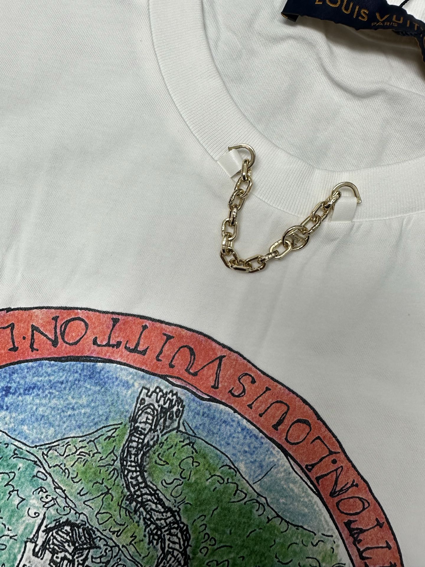Louis Vuitton Crew Neck T-Shirt with Grace Coddington Travel Print 5 i1760105712493 5643 0 3