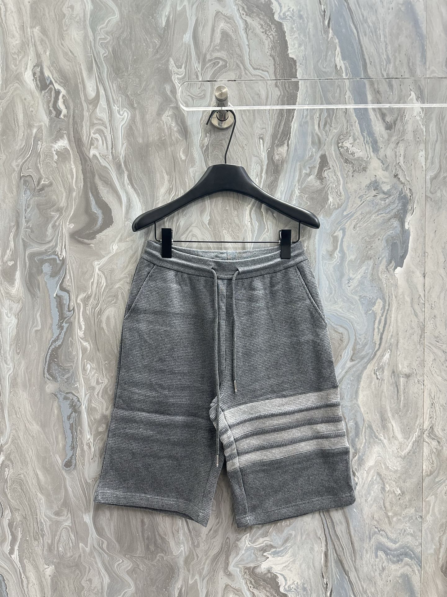 @170TB Nuevo estilo de la vieja escuela 26, pantalones cortos casuales de rayas clásicas, corte holgado, para hombre, c…