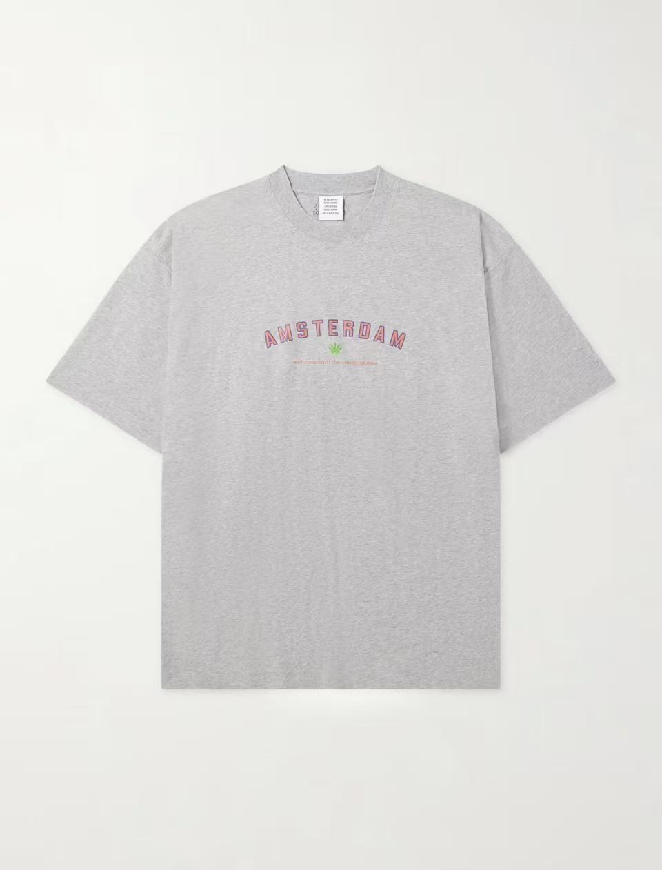 Nuevo modelo, disponible de inmediato🧨🧨 V5211# Camiseta de manga corta con logo de eslogan colorido estilo …