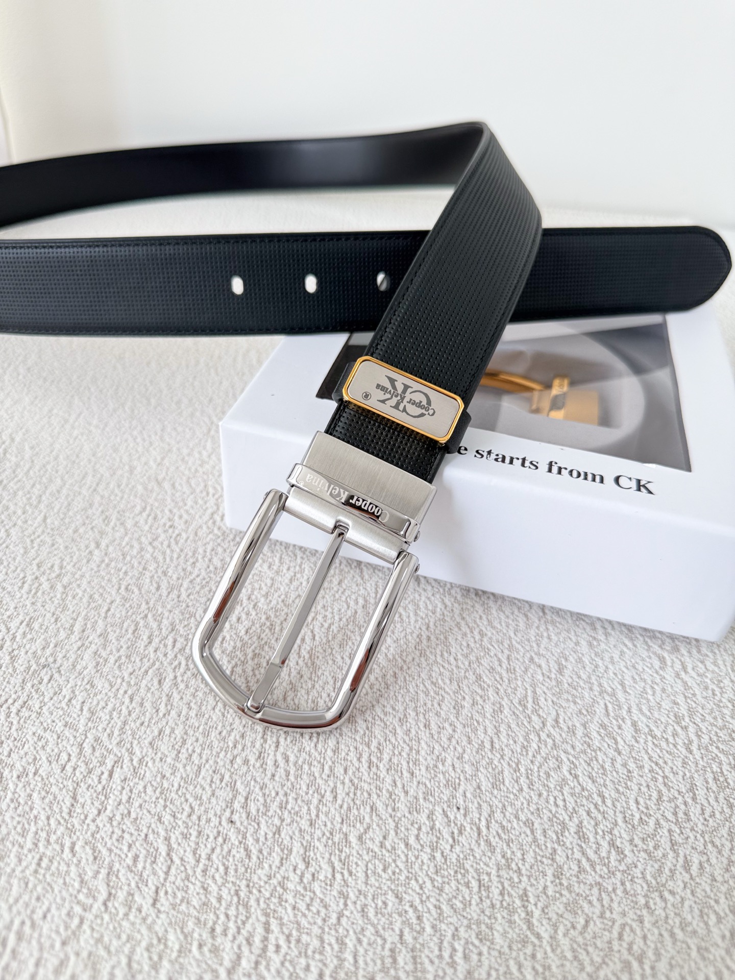 Cooper Kelvina Reversible Leather Belt for Men with Stainless Steel Buckle 8 i1746354034710 335 0 6