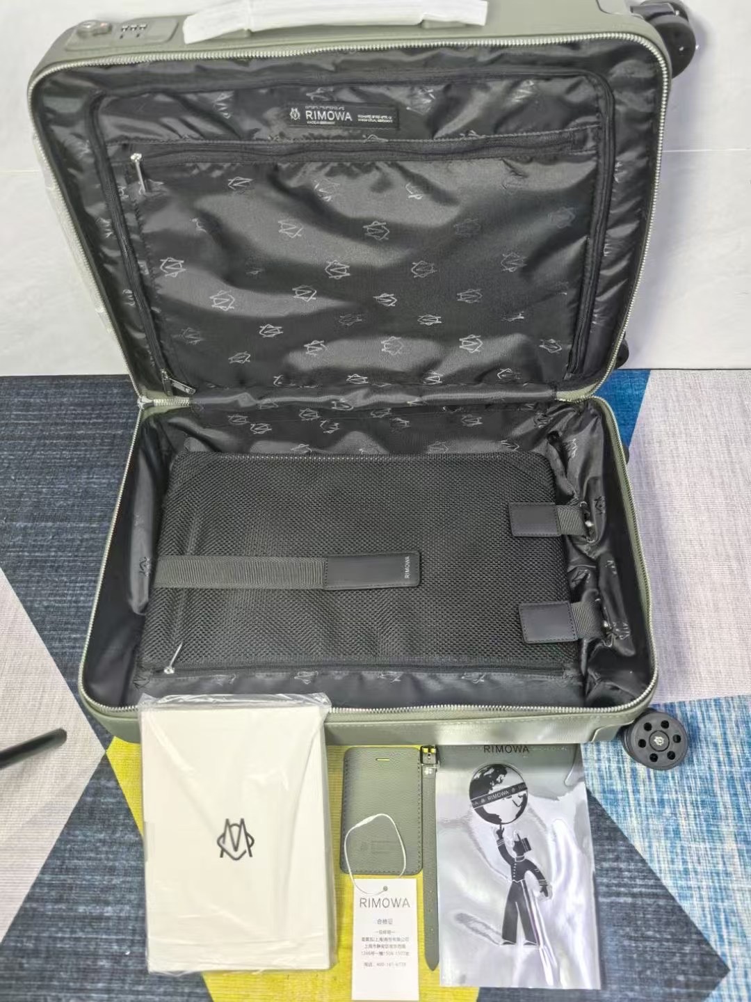 Rimow/Jimw: Premium Whole Cow Skin Luggage with High-Tech Features - 图片 3