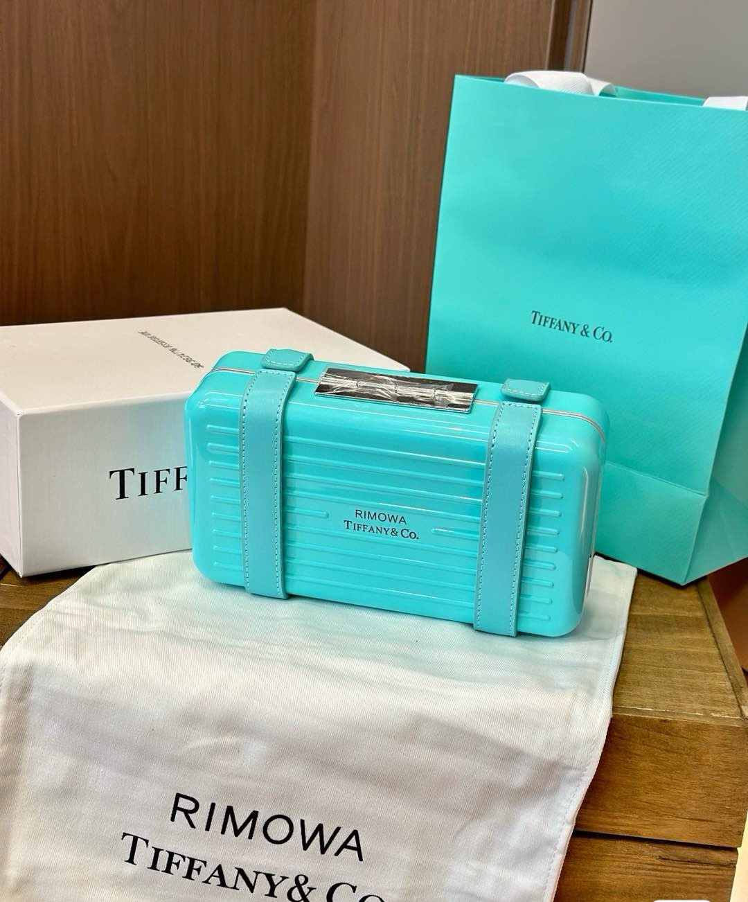 RIMOWA Zmova Tiffany. We’ll take the jewelry box. Dimensions: 20*11*6 cm - 图片 2