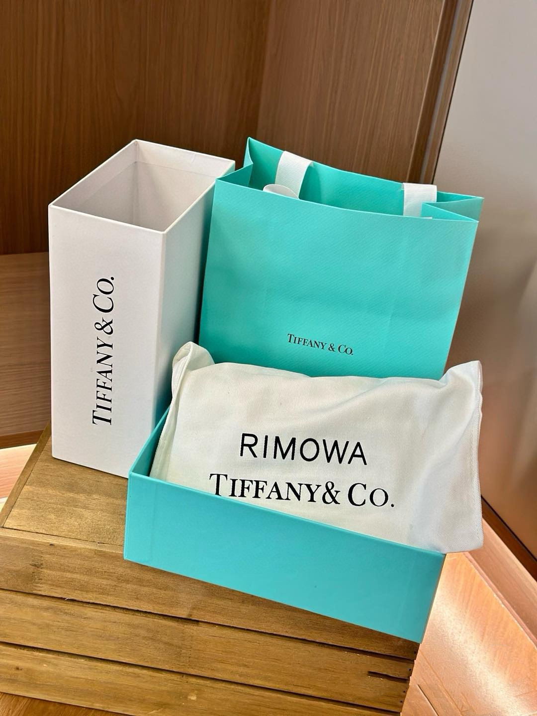 RIMOWA Zmova Tiffany. We’ll take the jewelry box. Dimensions: 20*11*6 cm - 图片 9