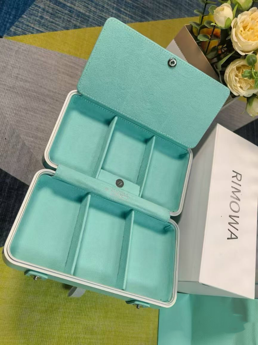 RIMOWA Zmova Tiffany. We’ll take the jewelry box. Dimensions: 20*11*6 cm - 图片 2