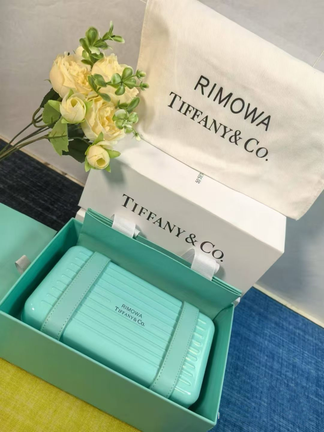 RIMOWA Zmova Tiffany. We’ll take the jewelry box. Dimensions: 20*11*6 cm - 图片 5