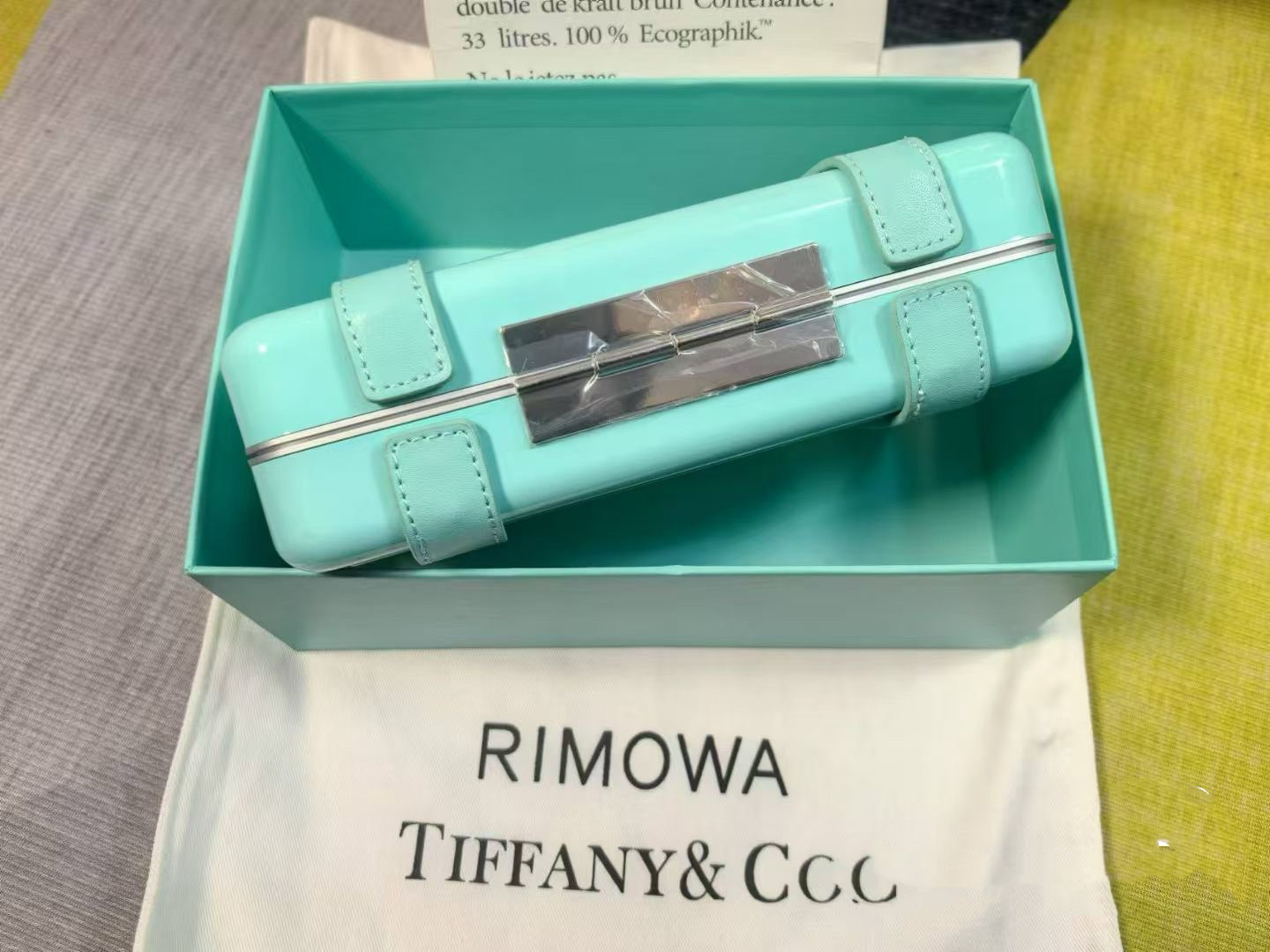 RIMOWA Zmova Tiffany. We’ll take the jewelry box. Dimensions: 20*11*6 cm - 图片 3