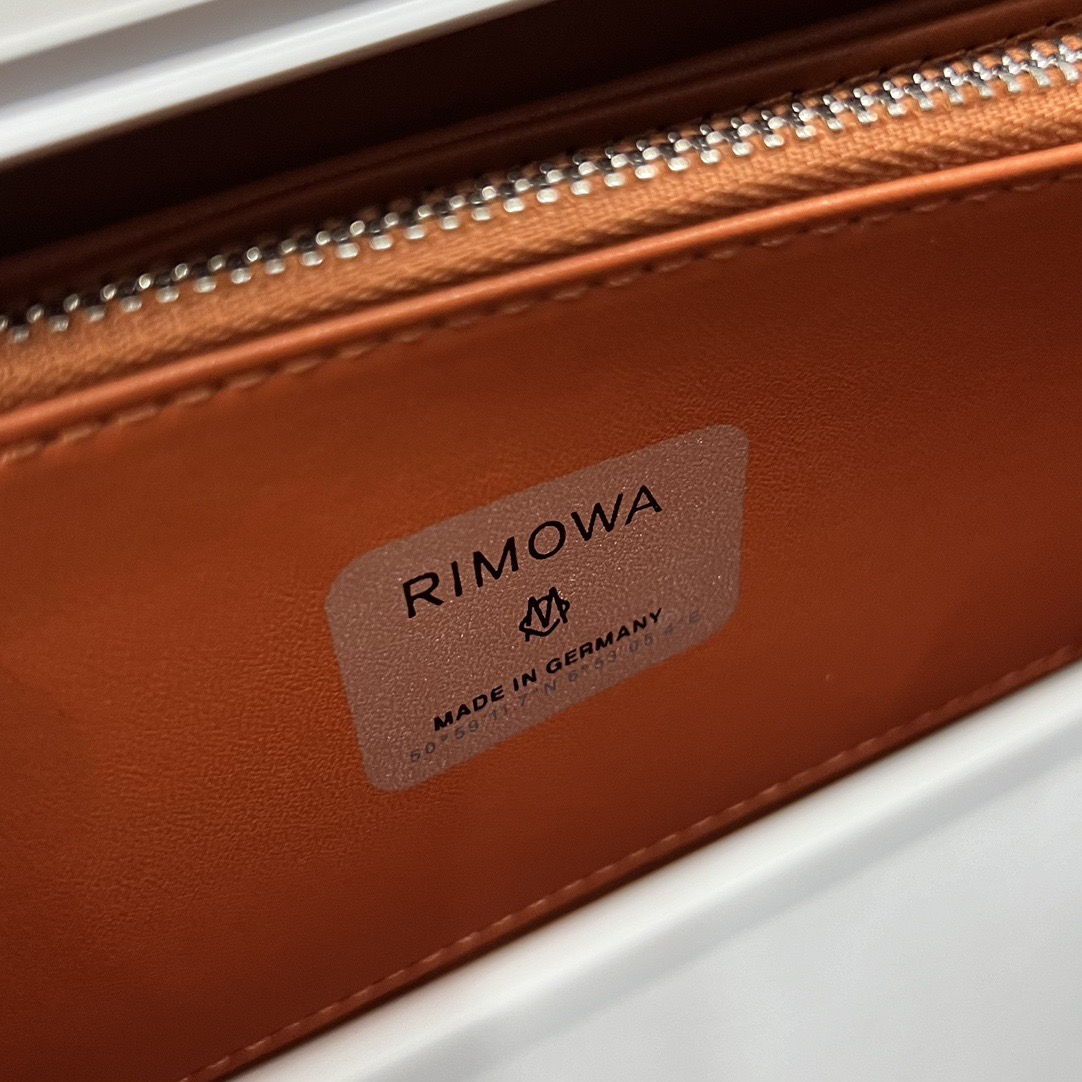Dior Rimowa Silver and Brown 13x20x6cm crossbody