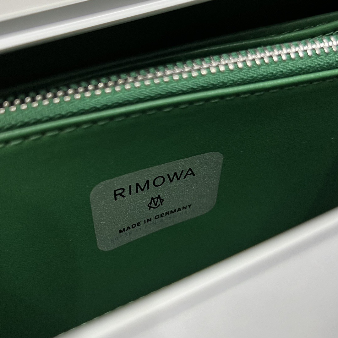 Dior Rimowa Messenger Silver and Green 13.20.6cm crossbody