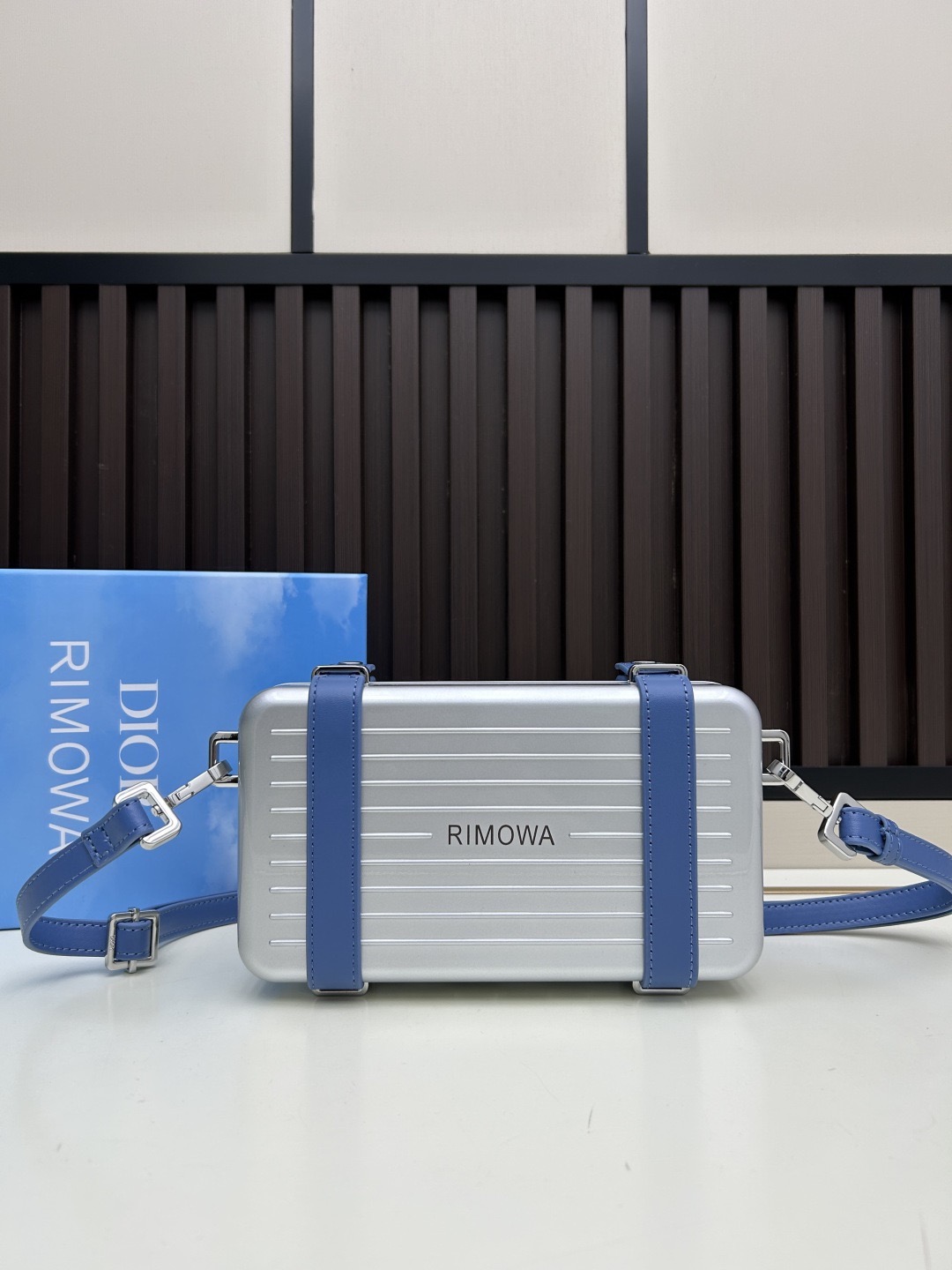 Dior messenger Silver Blue crossbody