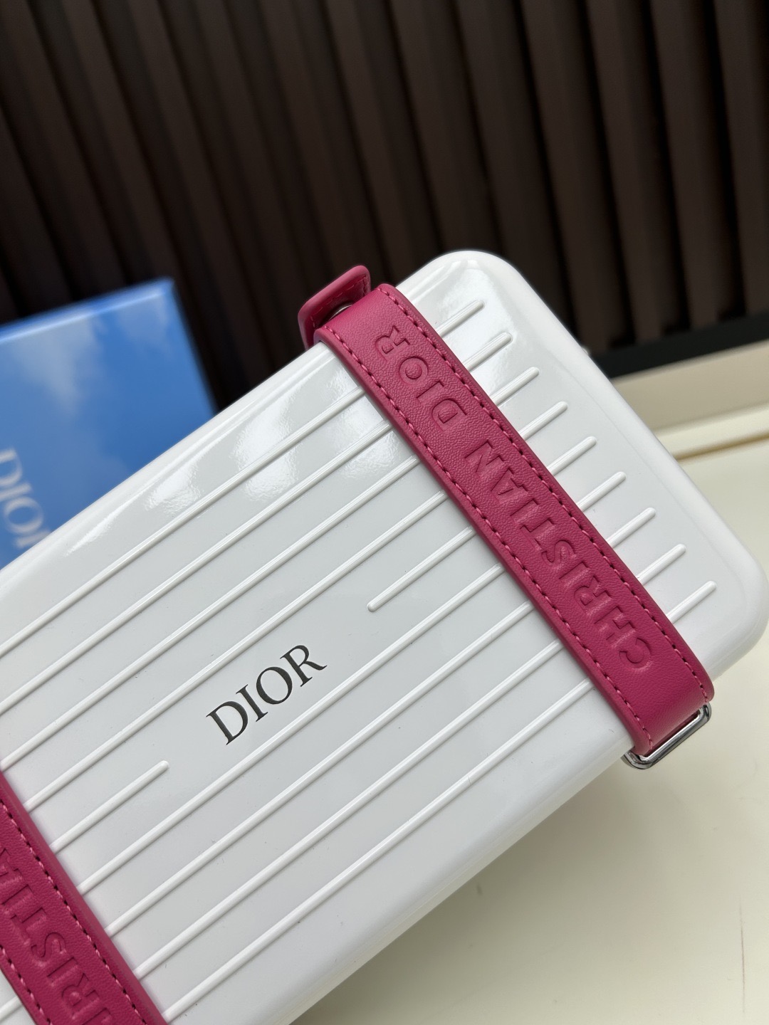 Dior Rimowa White and Pink Standard crossbody