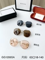 Gucci Sunglasses Purple Red Openwork Resin Silica Gel Spring/Summer Collection Fashion
