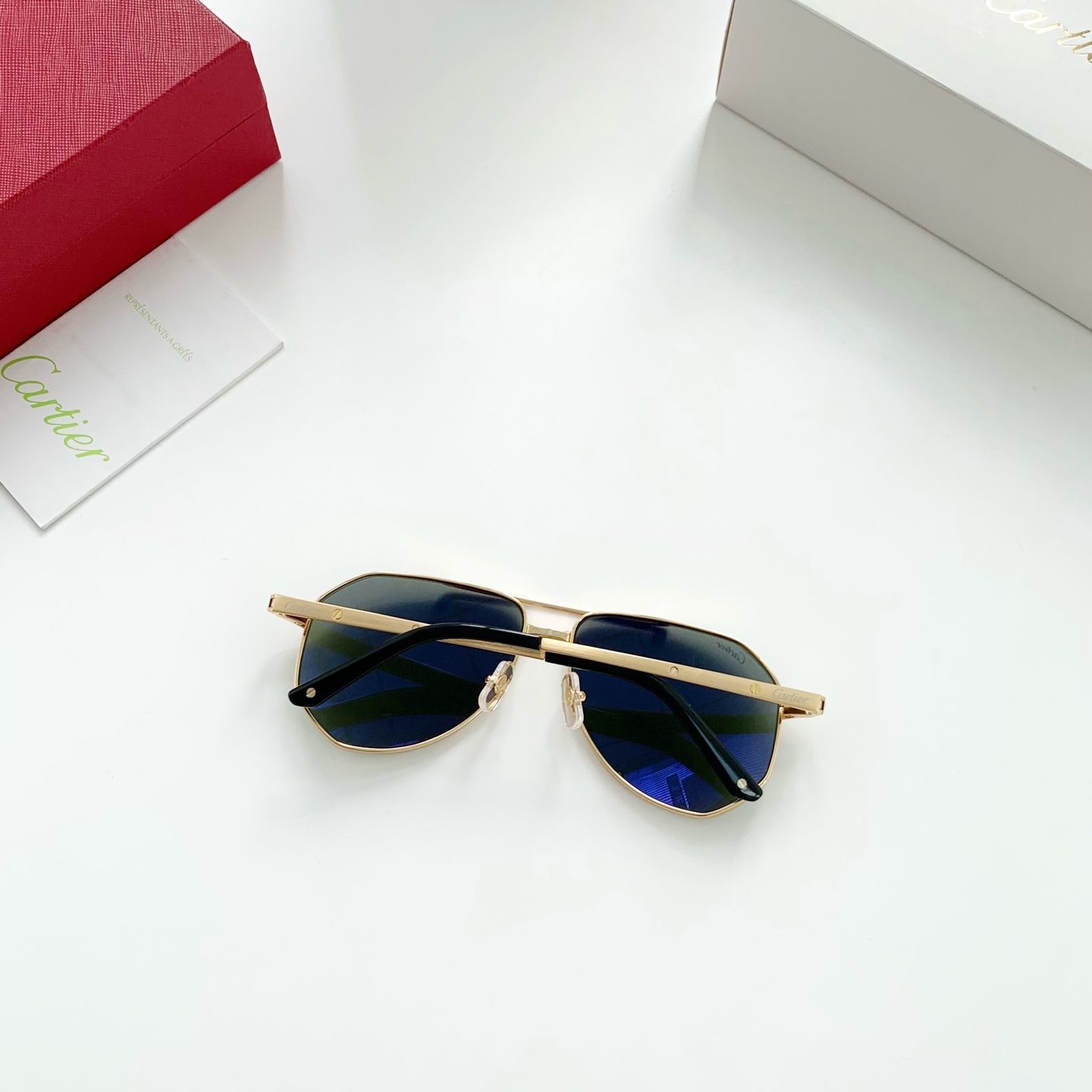 Cartier/卡地亚-型号：CT0461S · 墨绿色  （蔡司镜片） 【高端产品系列】