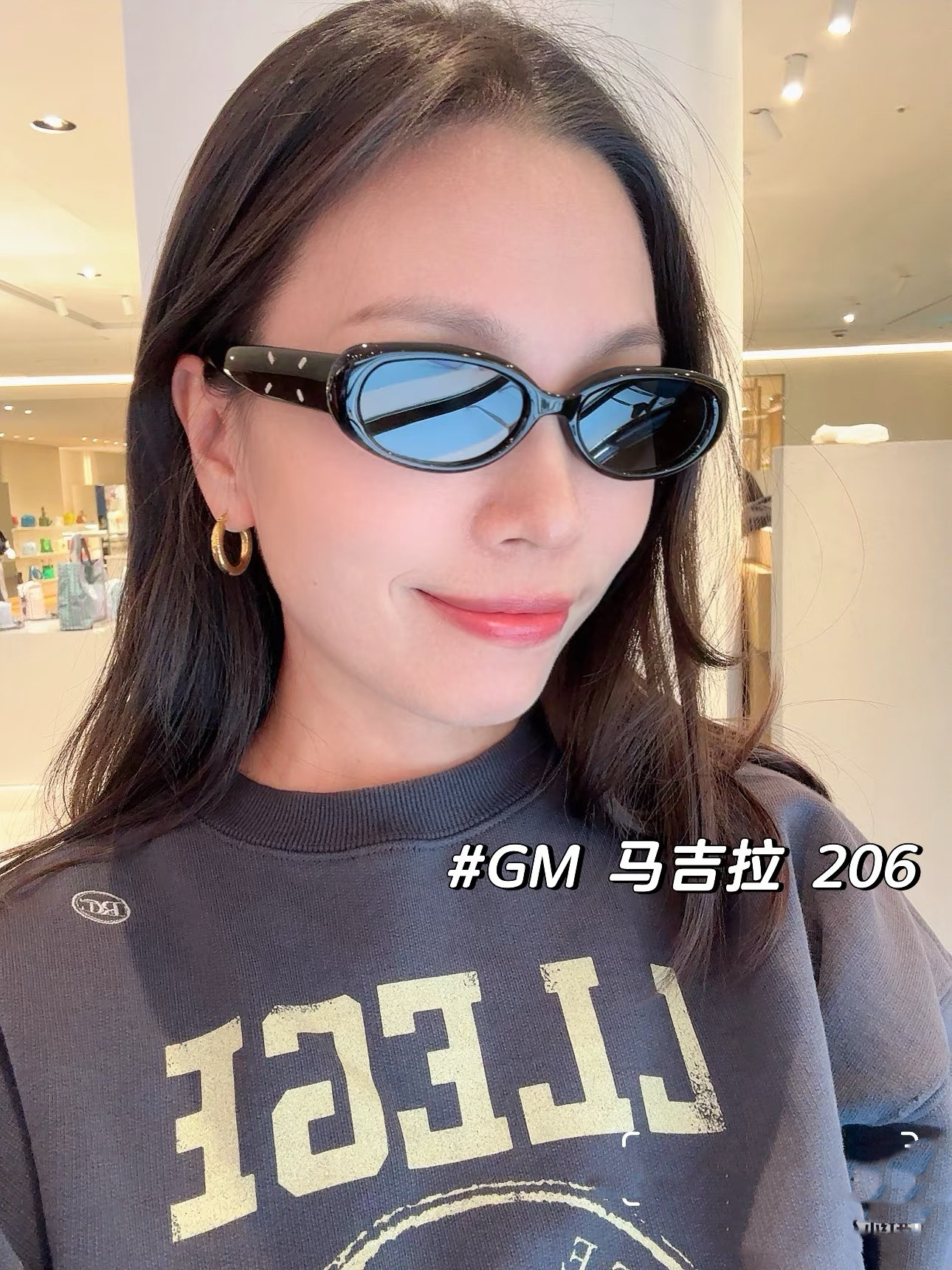 马吉拉 × GM联名太阳镜MM206 小脸女生可入
