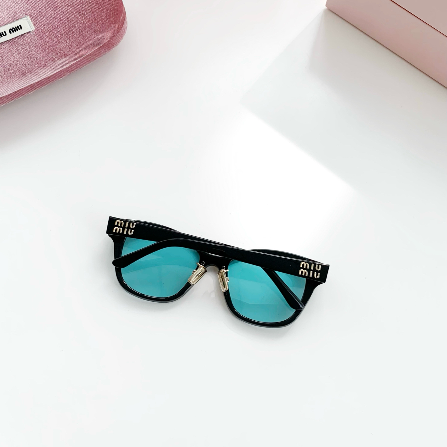 MIUMIU-型号：SMU01Z·（黑蓝色）