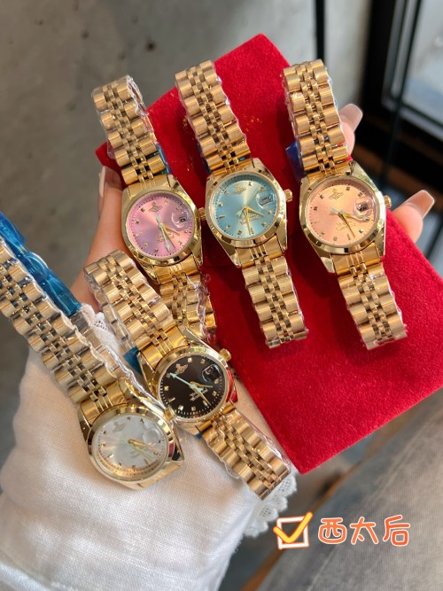 Vivienne Westwood Women's Watch, Icy Blue Dial, Gold-Tone Bracelet, 29 mm 1 Vivienne Westwood Women's Watch, Icy Blue Dial, Gold-Tone Bracelet, 29 mm