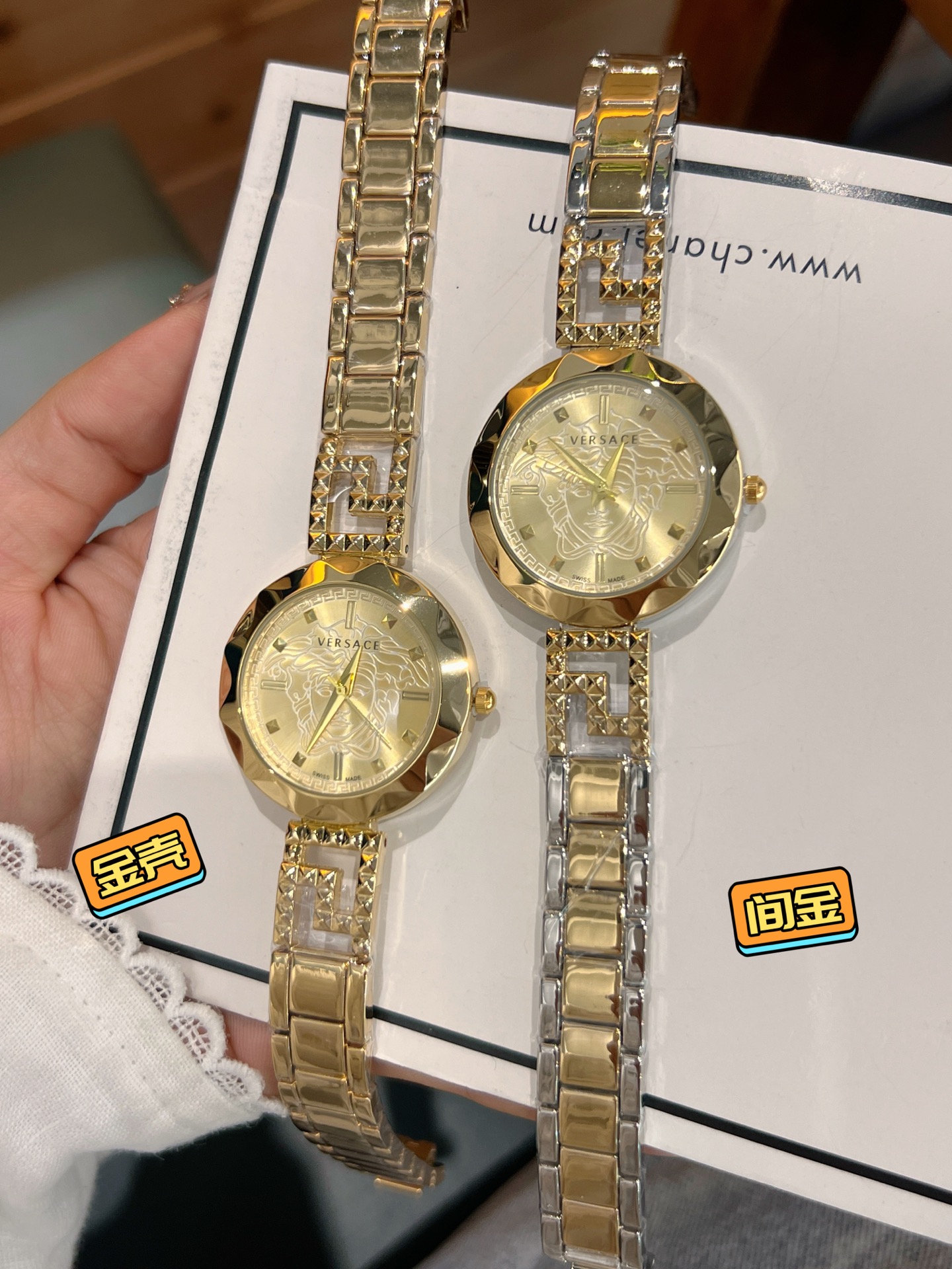 💰45 范思哲 🦁搭配品牌标志性的美杜莎、图案作为主