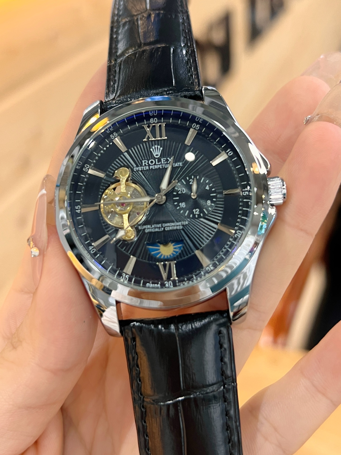 💰白110，金120
欧米加-OMEGA 九飞轮全自动