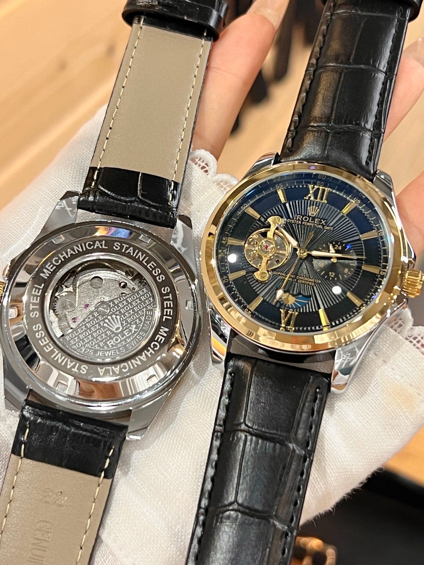 💰白110，金120
欧米加-OMEGA 九飞轮全自动