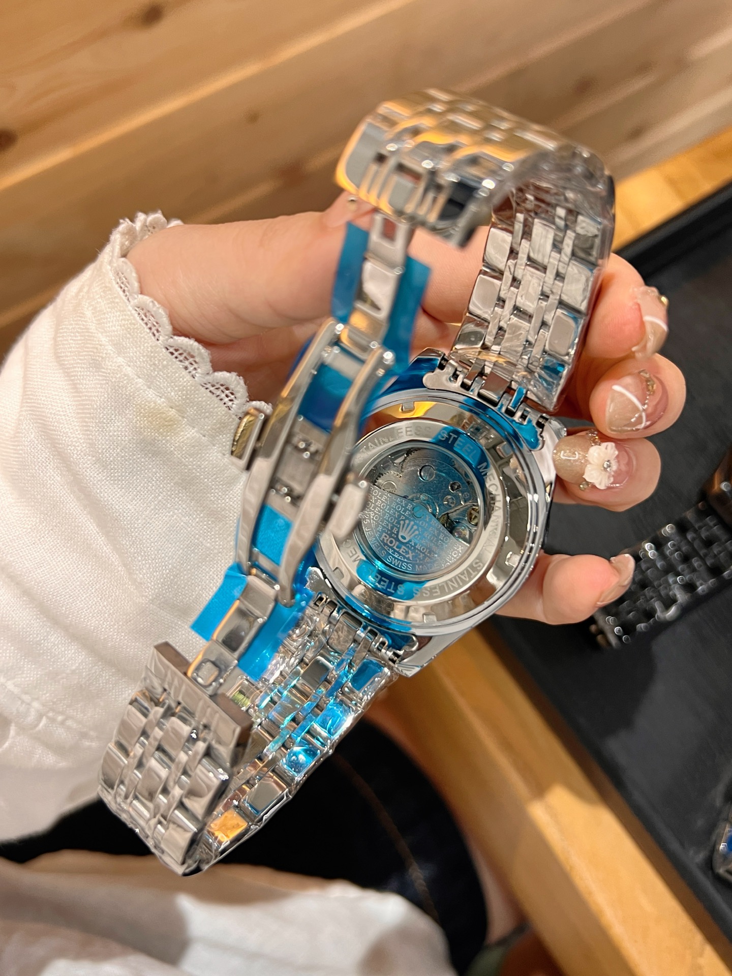 💰白125，金130
欧米加-OMEGA 九飞轮全自动