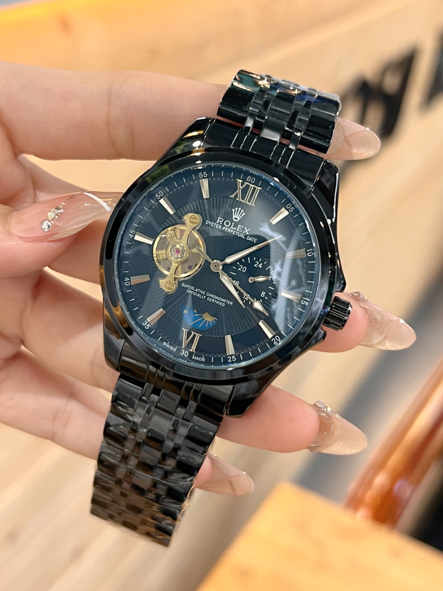 💰白125，金130
欧米加-OMEGA 九飞轮全自动