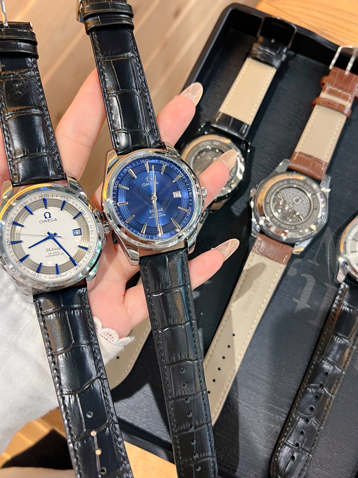 💰100
欧米加新款🔥🔥欧米加经典爆款男士机械腕表