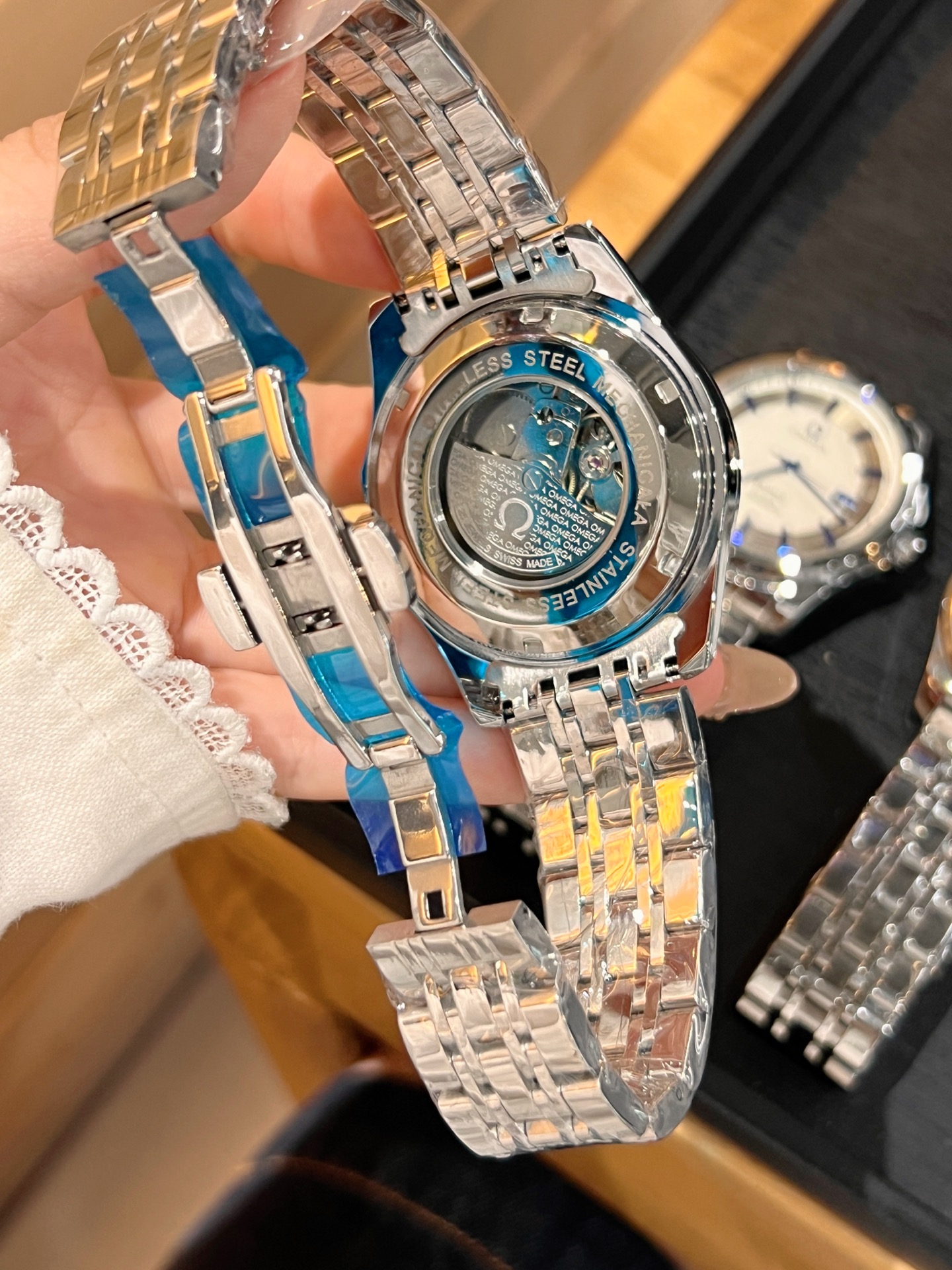 💰110
欧米加新款🔥🔥欧米加经典爆款男士机械腕表