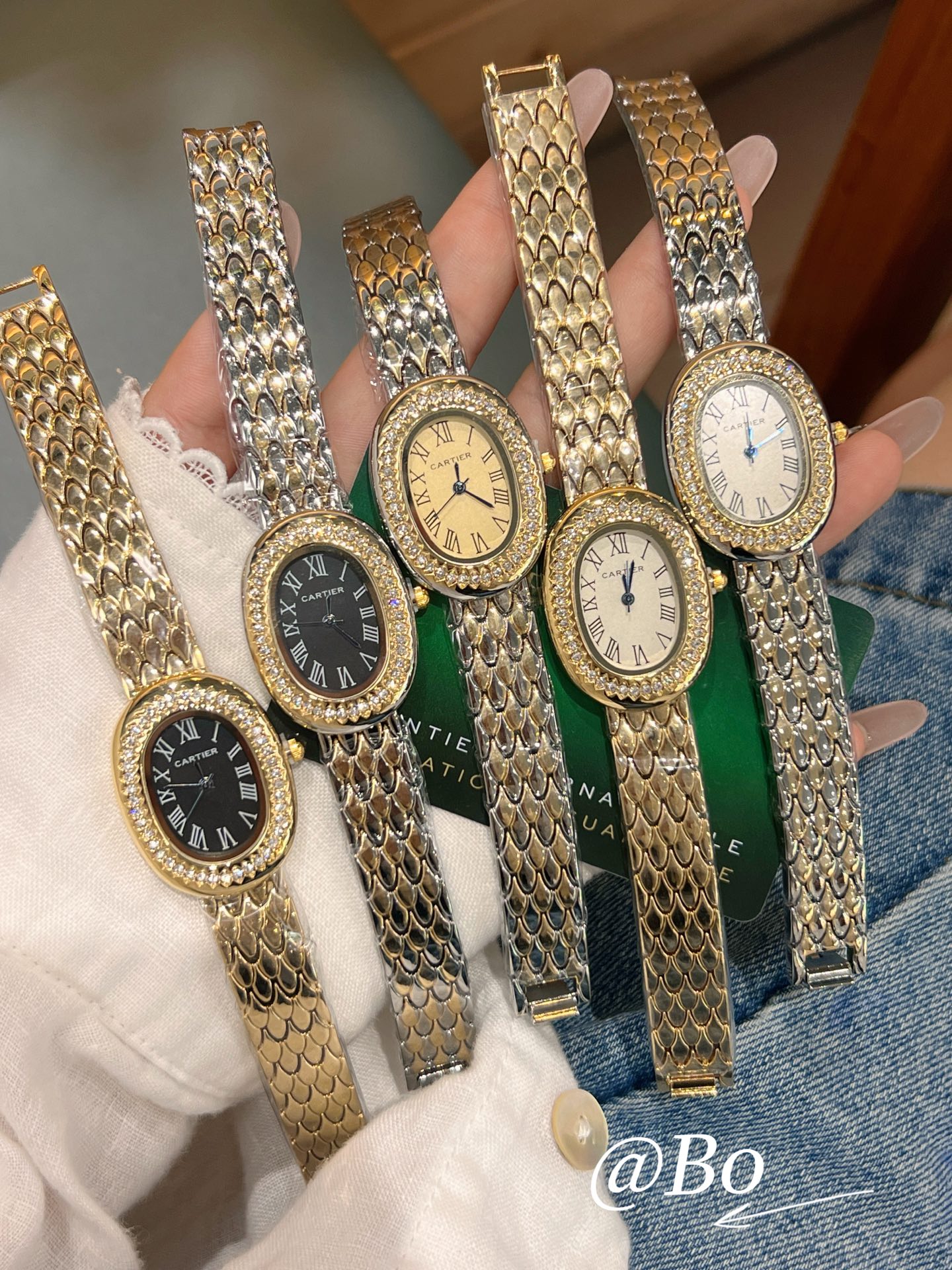 ❤️250包邮/原单代购级别
Cartier卡地亚经典款石英手表，进口石英机芯，方便佩戴，简洁大方，独家实拍 💙