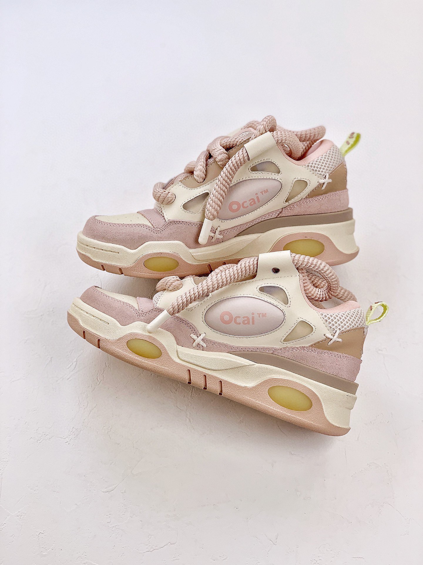 360 Ocai Retro Sneaker 复古单品 男女鞋广东原产配件超大天地盖礼盒装 OC220231