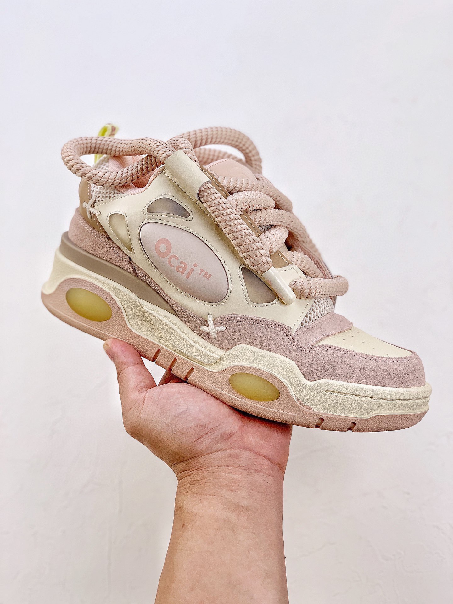 360 Ocai Retro Sneaker 复古单品 男女鞋广东原产配件超大天地盖礼盒装 OC220231