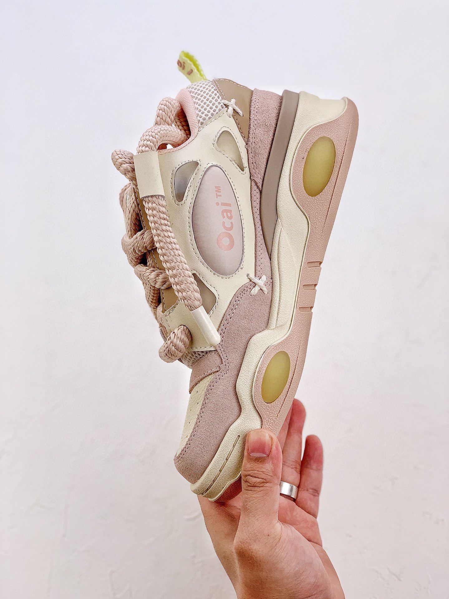 360 Ocai Retro Sneaker 复古单品 男女鞋广东原产配件超大天地盖礼盒装 OC220231