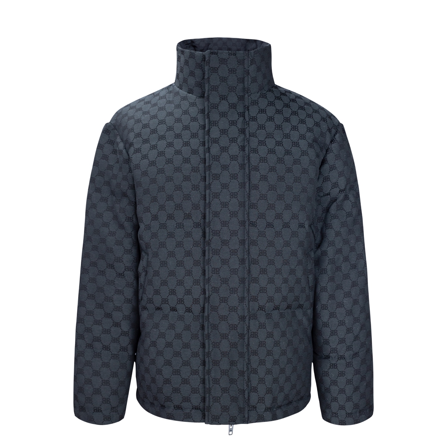 Balenciaga x Gucci מעיל פוך בדוגמת לוגו BB – קל משקל וחם במיוחד