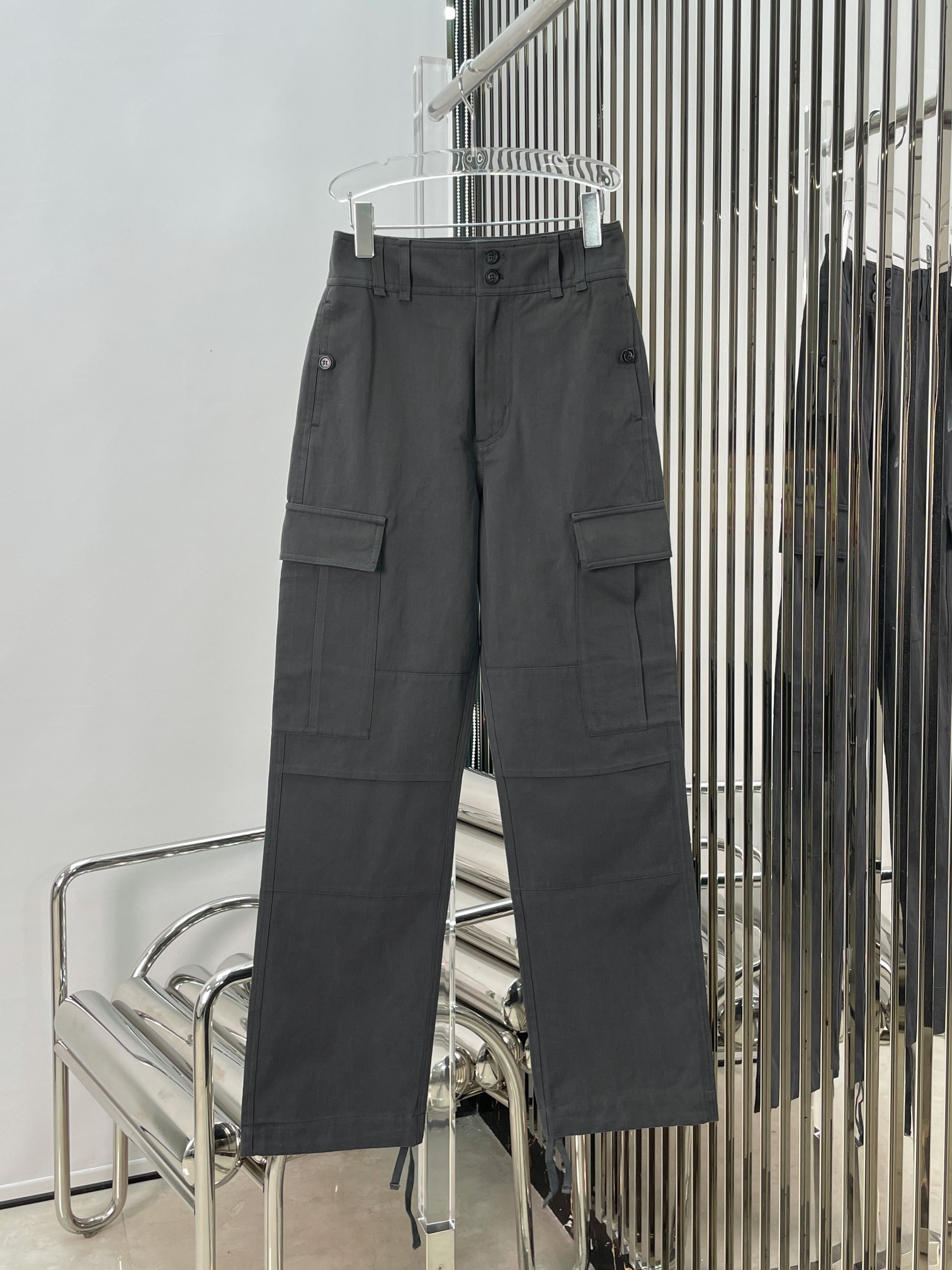 NO:313617,[Love] New [Love]!  Latest SLP 24NEW Gray Washing Old Foot Pants Tie Rope Adjustment Working Pants. Size SML.,,loro piana,alexander wang19860909[爱心]新款[爱心]！最新SLP 24NEW 灰色洗水做旧脚裤绑绳调节工装裤.尺码SML.,,loro piana,alexander wang,Women's clothing