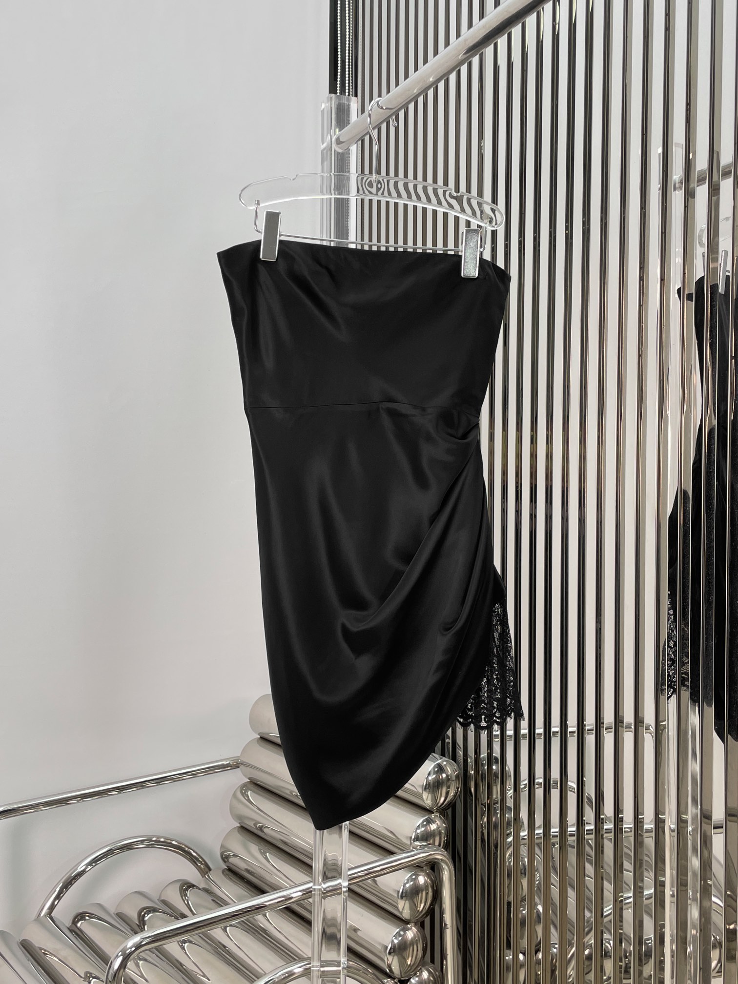 NO:306783,[Love] New [Love]!  Latest SLP 25NEW lace spliced ​​strapless dress. Size SML, loro piana, skirts, alexander wang19860909[爱心]新款[爱心]！最新SLP 25NEW 蕾丝拼接抹胸连衣裙.尺码SML,,loro piana,skirts,alexander wang,Women's clothing