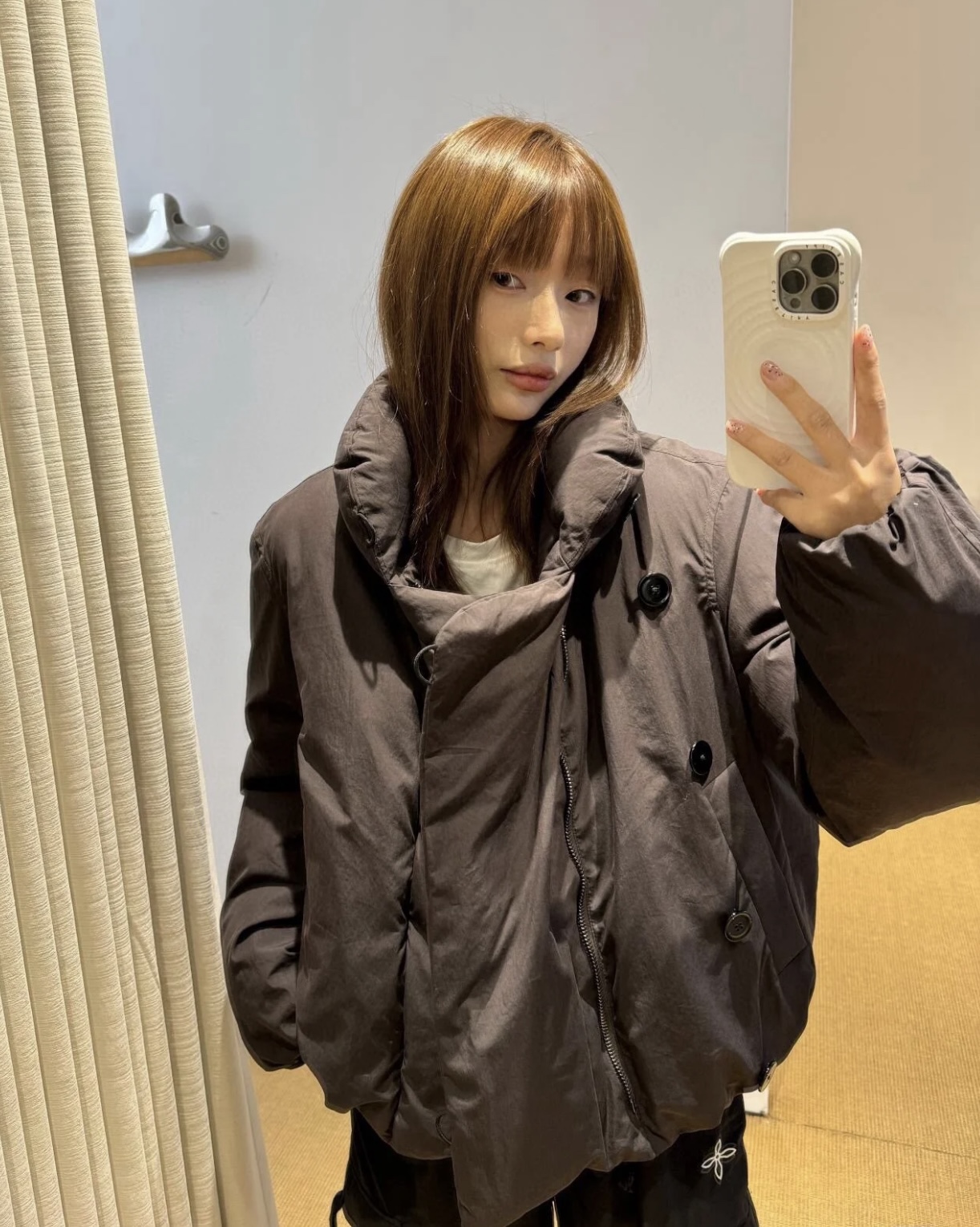 NO:508661,[Love] New [Love]!  Latest LE 25NEW dark brown minimalist style 90 white duck down jacket. Size SML., down jacket, alexander wang19860909[爱心]新款[爱心]！最新LE 25NEW 深啡色极简风90白鸭绒羽绒服.尺码SML.,,down jacket,alexander wang,Women's clothing